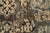Antique Oriental Wool Rug - Allover Floral Medallion, Neutral Blue/Tan For Sale - Image 4 of 10
