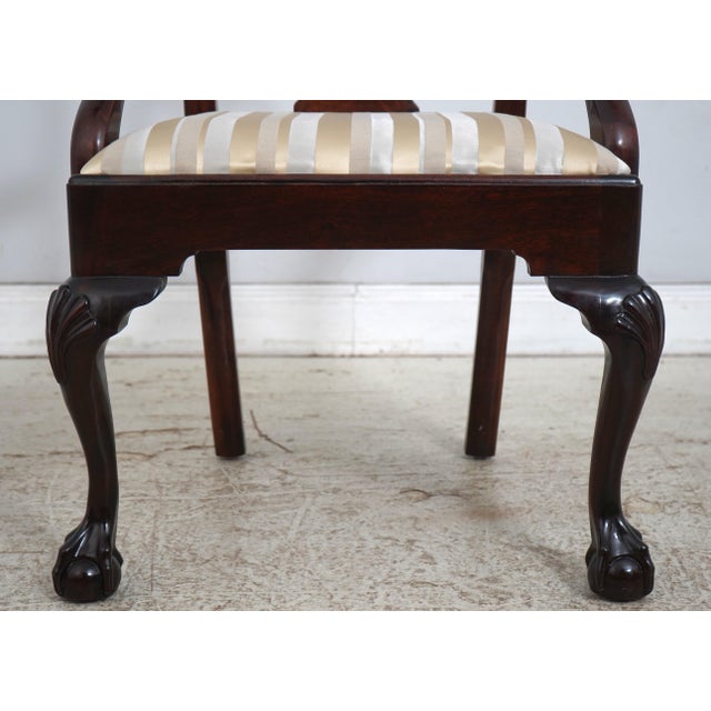 Set of 6 Stickley Mahogany Dining Room Chairs For Sale In Philadelphia - Image 6 of 18