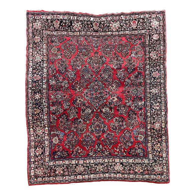 Vintage Sarouk Rug, 1920s For Sale