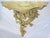 Gold 1970s Italian Carved and Gilded Rococo Wood Wall Bracket Shelves For Sale - Image 8 of 9