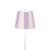 Zafferano Ceramic Pink Striped Shade for Poldina Micro Lido Lamp For Sale - Image 4 of 4