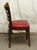 Pair of Chairs With Red Seats For Sale - Image 6 of 8