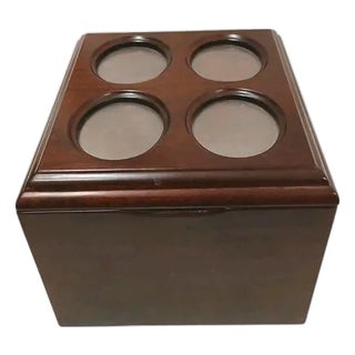 1980s Rare the Bombay Company Recipe Cards Box Storage Wood Nostalgia Brand New VNT For Sale