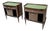 Ebonized Walnut and Beech Nightstands in the style of Tomaso Buzzi, 1950s, Set of 2 For Sale