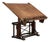 Early 20th Century France Brown Wood Console Table For Sale