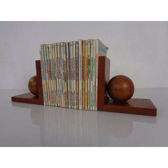 Wood Danish Teak Bookends, 1960s, Set of 2 For Sale - Image 7 of 15