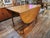 Broyhill Brasilia Vintage Mid Century Modern Broyhill Brasilia Drop Leaf Dining Table | Sculpted Walnut Expandable Table | Iconic MCM Furniture For Sale - Image 4 of 5
