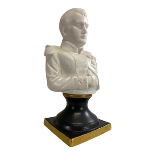 Mid 20th Century Porcelain Bust of Napoleon Bonaparte. For Sale