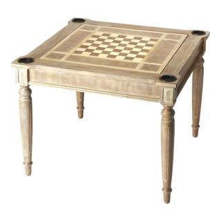 Vincent Multi-Game Card Table, Gray For Sale