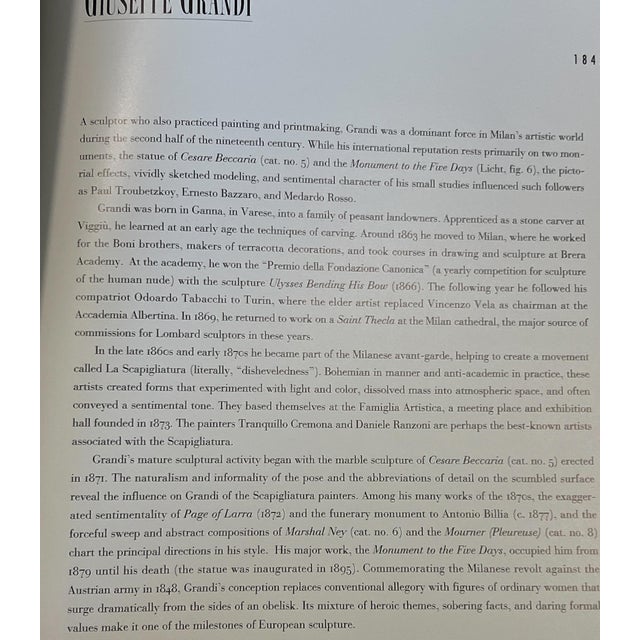 Italian Antique Bronze Sculpture of Marshall Ney by Giuseppe Grandi For Sale - Image 17 of 18