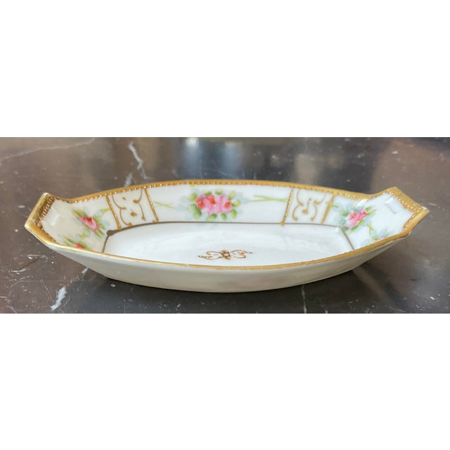 Antique Handpainted Nippon Porcelain Salt Cellars, Set of Six For Sale - Image 9 of 17