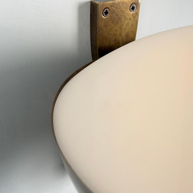 Model 1963 Brass Wall Lights by Max Ingrand for Fontana Arte, 1960s, Set of 2 For Sale - Image 11 of 18