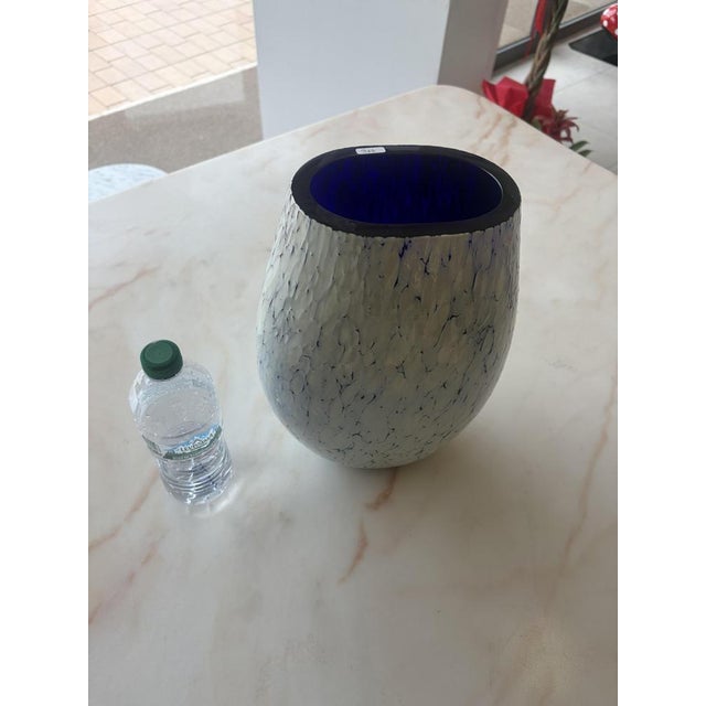 Murano Glass Vase by Carlo Moretti, 1990s For Sale - Image 9 of 14