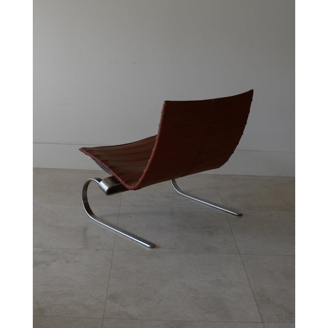 Mid-Century Modern 1991 Poul Kjaerholm Pk 20 Lounge Chair for Fritz Hansen, Denmark For Sale - Image 3 of 8
