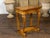 19th Century Biedermeier Walnut Console Table with Large Volutes, Pilasters and Gilt Accents For Sale - Image 11 of 12
