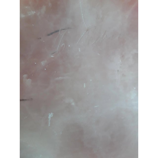 Stone Antique Bust by Dedina For Sale - Image 7 of 9