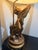 Figurative Vintage Figural Table Lamp With Draped Maiden Sculpture For Sale - Image 3 of 3