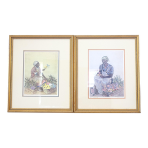 1980s Elizabeth O'Neill Verner Print Pair