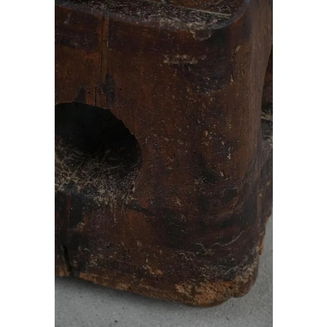 Large 19th Century French Sculptural Wood Wine Press, 1890s For Sale - Image 16 of 18