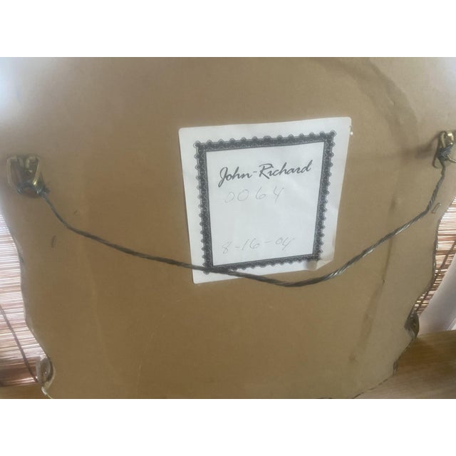 2000 - 2009 Rococo Gilt Gold John Richard Mirror for Small Spaces For Sale - Image 5 of 9