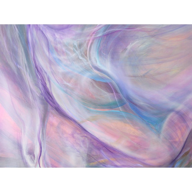 The Cosmic Dance - Visionary Figurative Nude Composition in Acrylic on Masonite by Kimberlee Kuwica For Sale In Monterey, CA - Image 6 of 8