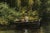 J. Bijou Artist Signed Lake Oil Painting on Canvas For Sale - Image 4 of 16