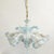 Vintage Chandelier in Blue Murano Glass, 1950s For Sale - Image 4 of 6