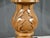 Brown Cherry Wood Pedestal Table For Sale - Image 8 of 18