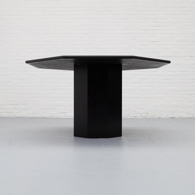 Octagonal Cork Dining Table, Italy, 1980s For Sale - Image 6 of 16