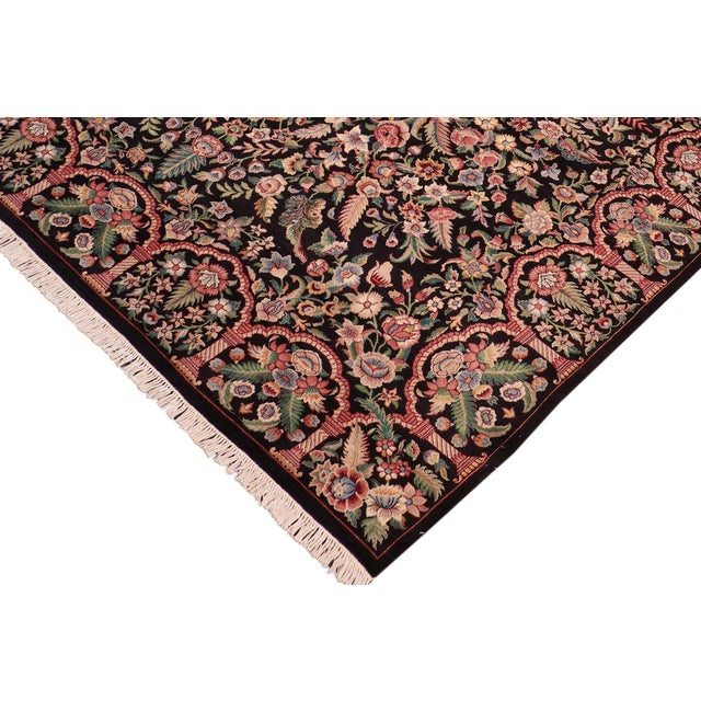 Designed with mesmerizing intricacy and gorgeous color palette, this hand-knotted masterpiece demonstrates the beauty and...