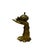 This striking brass incense burner is cast in the form of a graceful, elongated hand emerging from a draped sleeve,...
