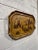 Chinoiserie Large Chinoiserie Tole Relief Wood Tray For Sale - Image 3 of 11