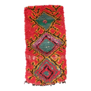 Moroccan Azilal Rug - 2'10" X 5'4" Ft For Sale