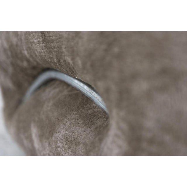 Gray Vintage Italian Lounge Chair, 1970s For Sale - Image 8 of 9
