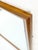American Walnut 40x52" Rectangle Wall Mirror Mitn For Sale - Image 9 of 12