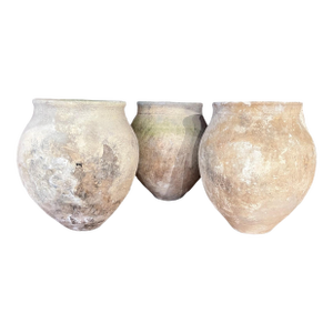 18th Century Spanish Set of 3 Jars (5 Sets Available)