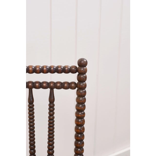 Late 19th Century Pair of Victorian Bobbin Turned Children Chairs For Sale In Charleston - Image 6 of 6