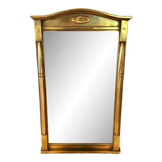 1963 Syroco Petite Gold Finish Neoclassical Mirror For Sale