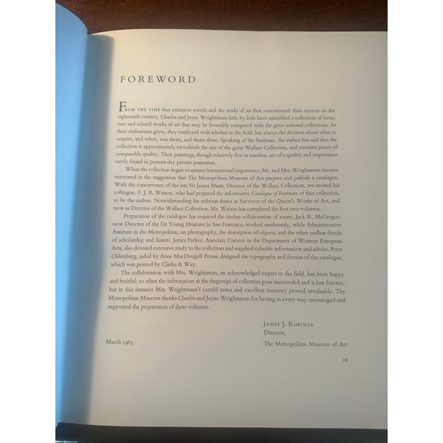 The Wrightsman collection, Vols.I-V, New York, The Metropolitan Museum of Art, 1966-1973. First Edition, hardcovers with...
