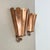 Vintage Theatre Wall Lights in Copper in the style of Gio Ponti, Italy, 1950s, Set of 2 For Sale - Image 3 of 18