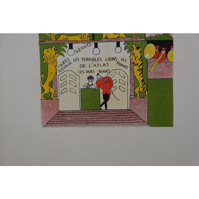 Lucien Boucher, La Ménagerie moderne, Lithograph For Sale - Image 4 of 6