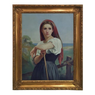 Angelo Granati, Country Girl, 2011, Oil on Canvas, Framed For Sale