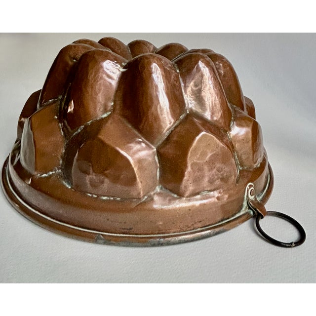 Early 20th Century Hammered Copper Mould For Sale - Image 11 of 17