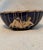 A spectacular and highly decorative Richard Ginori porcelain centerpiece bowl, executed in a dramatic deep cobalt blue and...