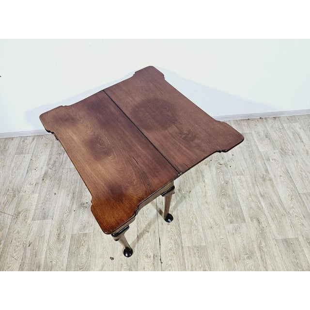 Antique Game Table in Walnut, 1800s For Sale - Image 16 of 18
