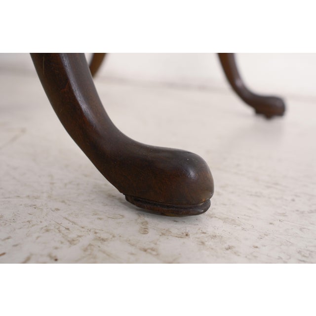 Ethan Allen Ethan Allen Georgian Court Cherry Cheval Dressing Mirror For Sale - Image 4 of 7