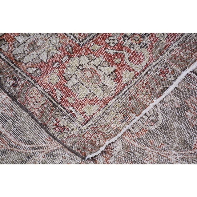 Vintage Persian Hand-Knotted Wool Rug, 8'7"x11'8" For Sale In New York - Image 6 of 6