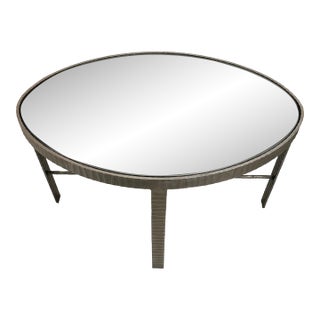 Ward Bennett Black Glass Coffee Table For Sale