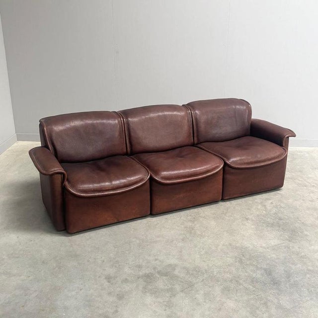 DS12 3-Seater Sofa from de Sede, Switzerland 1970s For Sale - Image 3 of 16