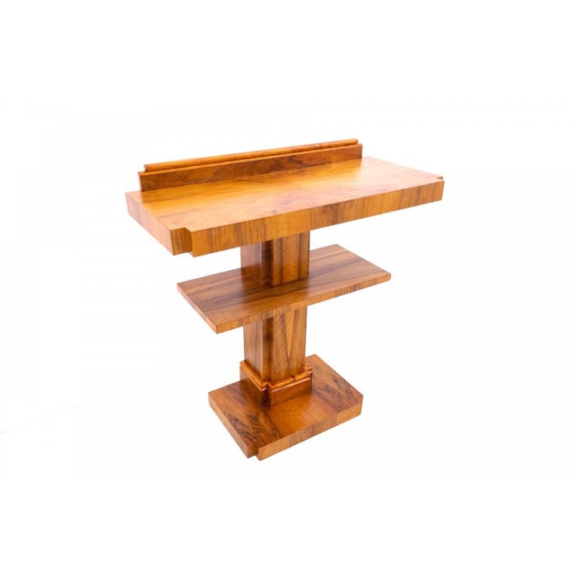 Art Deco Console Table, Poland, 1950s For Sale - Image 4 of 10